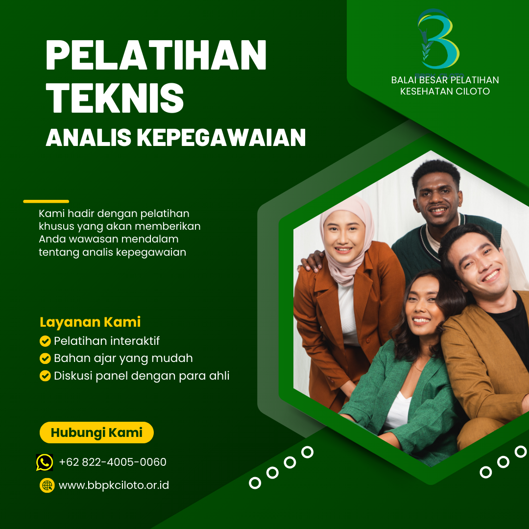 Pelatihan Teknis Jabatan Fungsional Analis Kepegawaian