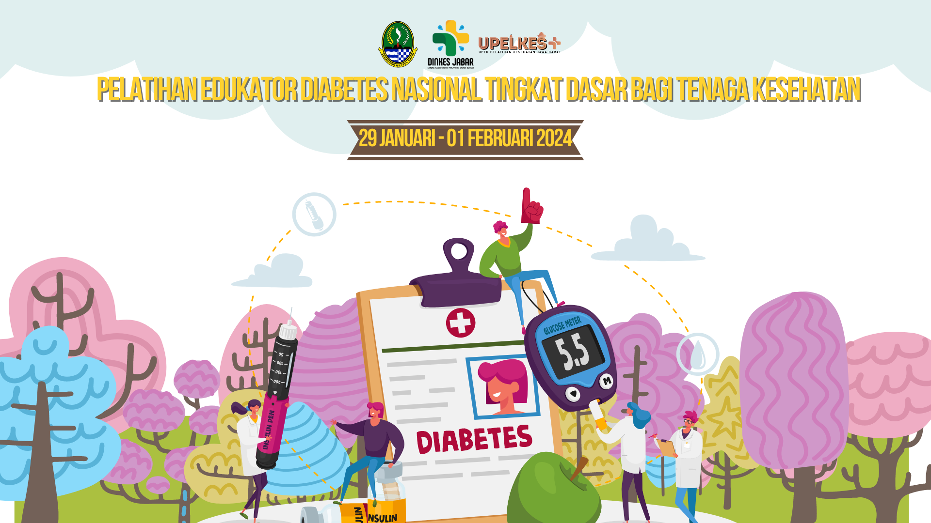 Pelatihan Edukator Diabetes Nasional Tingkat Dasar Bagi Tenaga Kesehatan