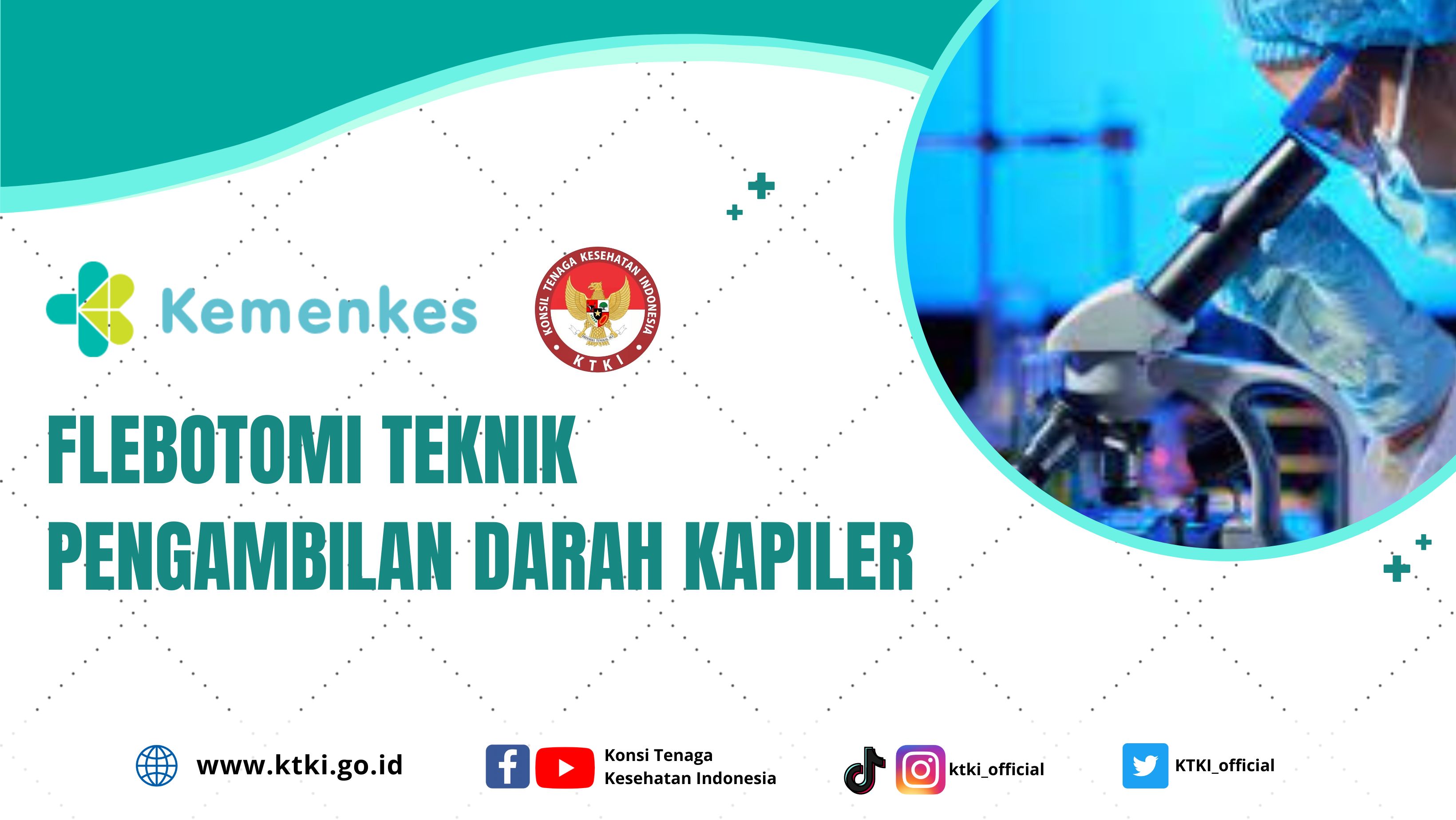 Flebotomi Teknik Pengambilan Darah Kapiler (Tenaga Teknologi Laboratorium Medik)