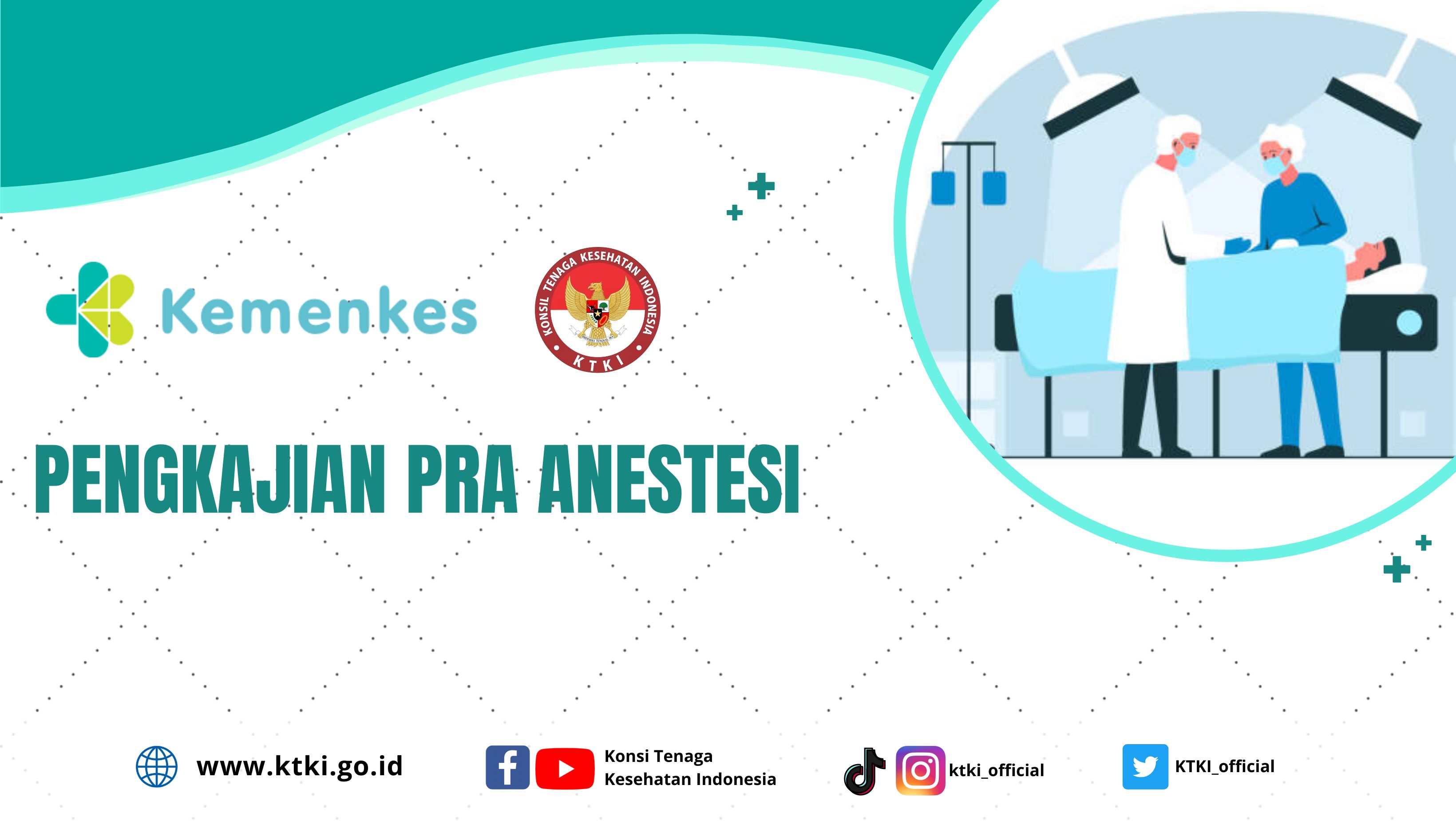 Pengkajian Pra Anestesi (Penata Anestesi)