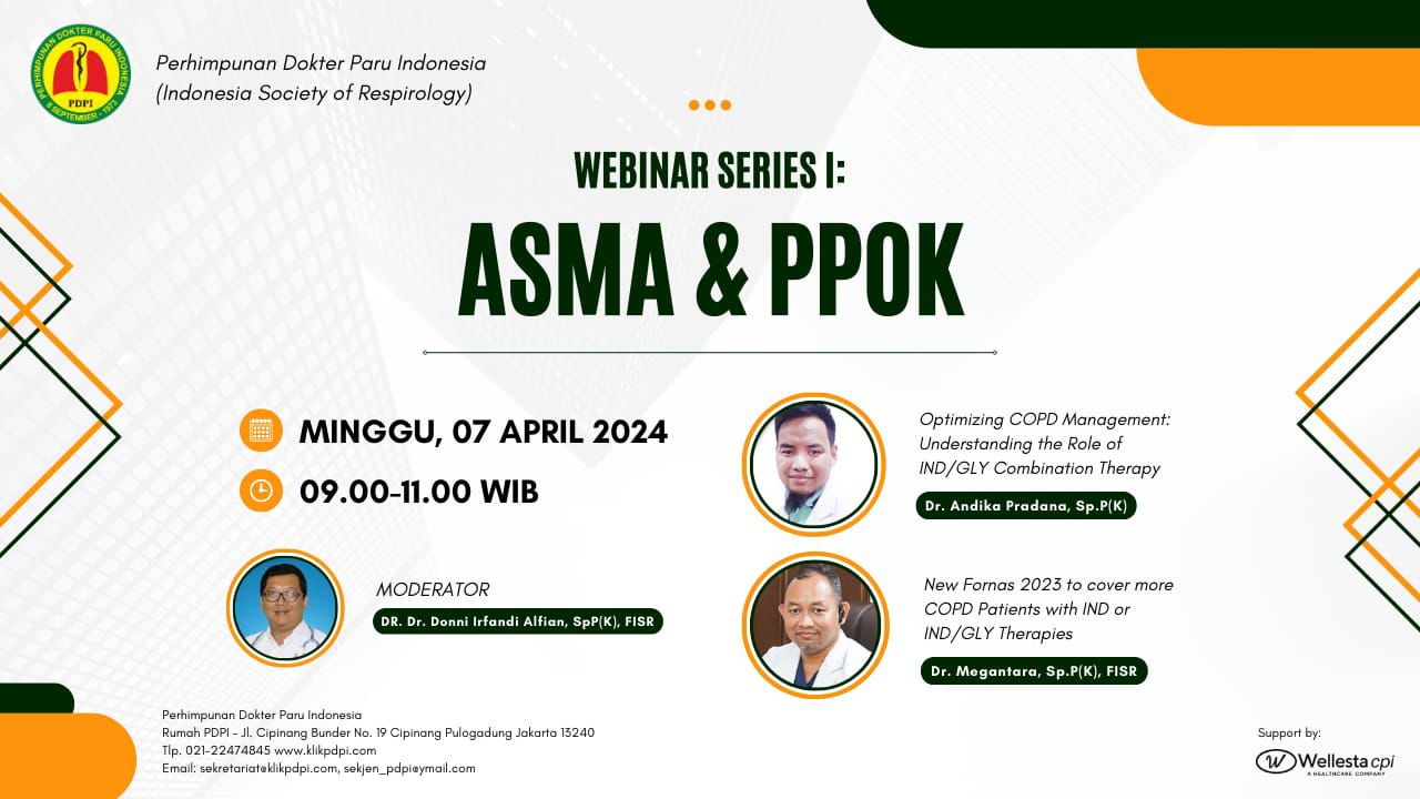 Webinar PDPI - BDI - Penatalaksaan Asma dan PPOK series 01