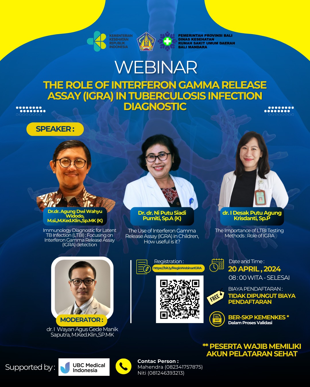 The Role Of Interferon Gamma Release Assay (IGRA) in Tuberculosis Infection Diagnostic