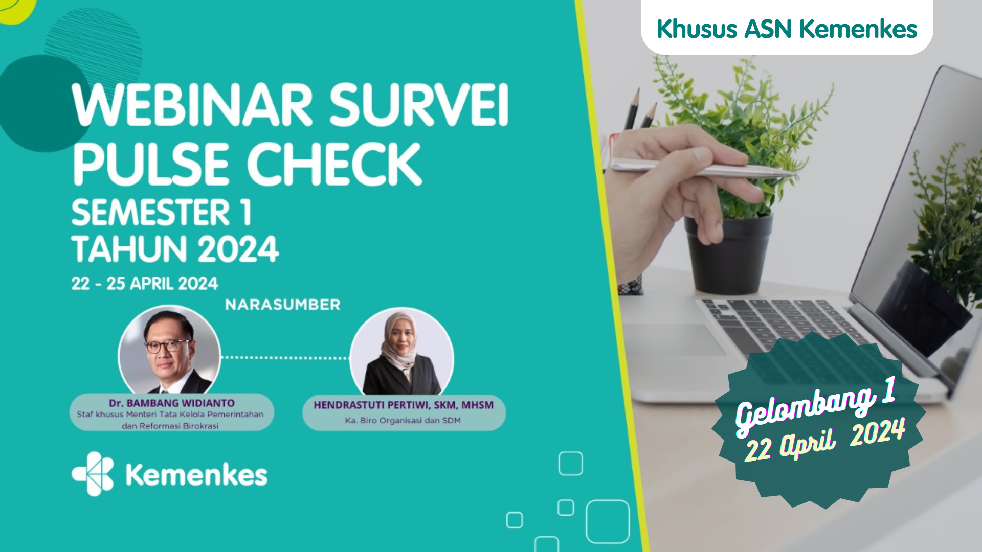 Webinar Pulse Check Semester 1 tahun 2024 Gelombang 1