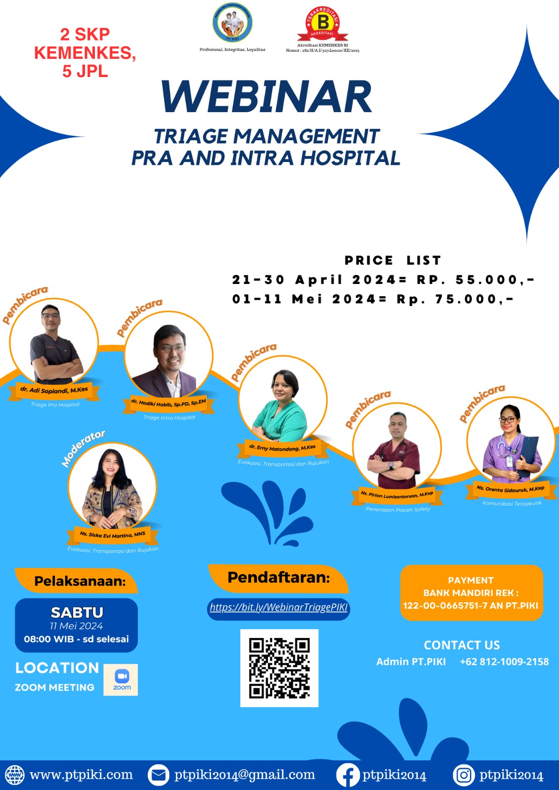TRIAGE MANAGEMENT PRA AND INTRA HOSPITAL