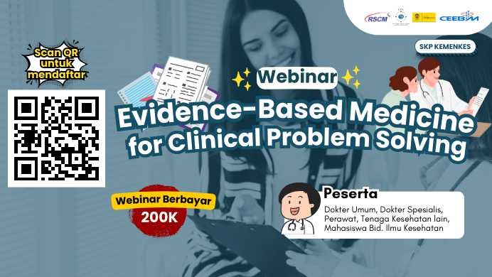 Webinar Evidence-Based Medicine for Clinical Problem Solving