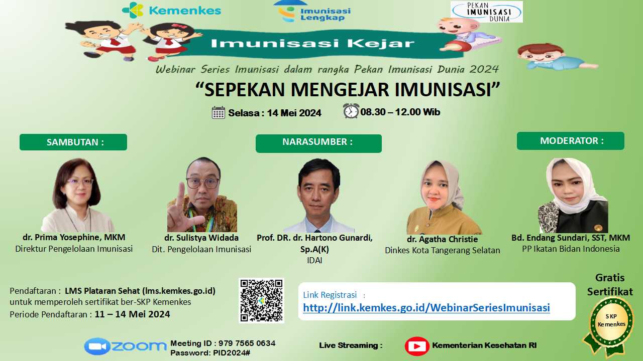 Webinar Series Sepekan Mengejar Imunisasi 