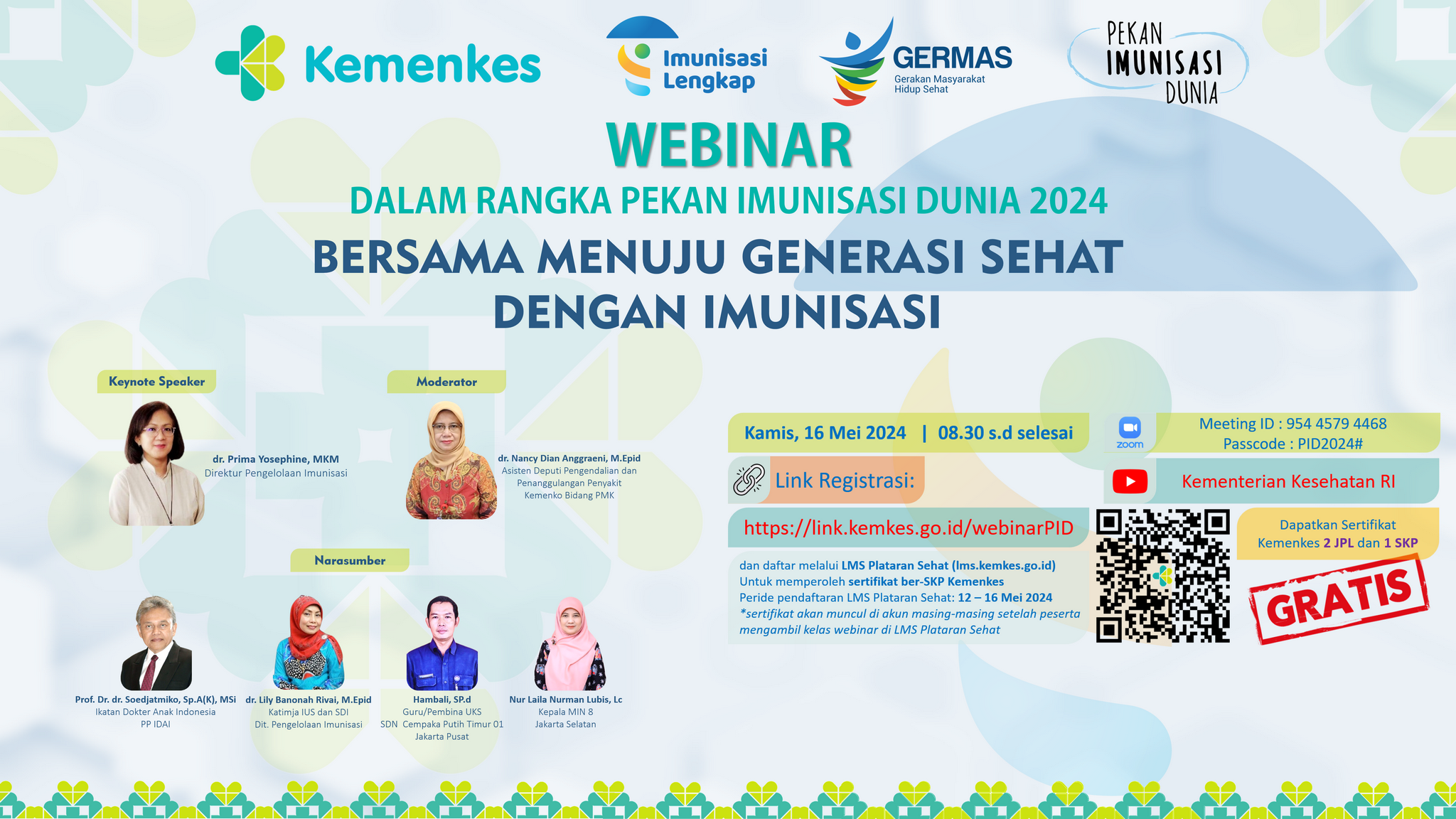 Webinar Bersama Menuju Generasi Sehat dengan Imunisasi