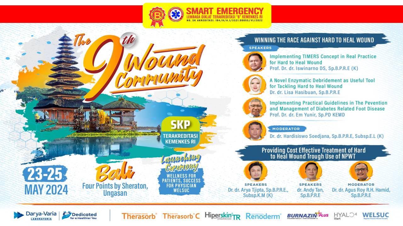 SYMPOSIUM KESEHATAN NASIONAL Winning The Race Against Hard to Heal Wound di Four Points by Sheraton Bali, Kuta