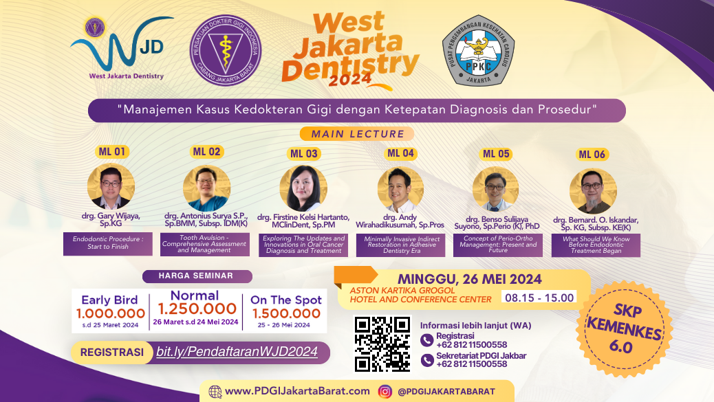 Seminar Manajemen Kasus Kedokteran Gigi dengan Ketepatan Diagnosis dan Prosedur
