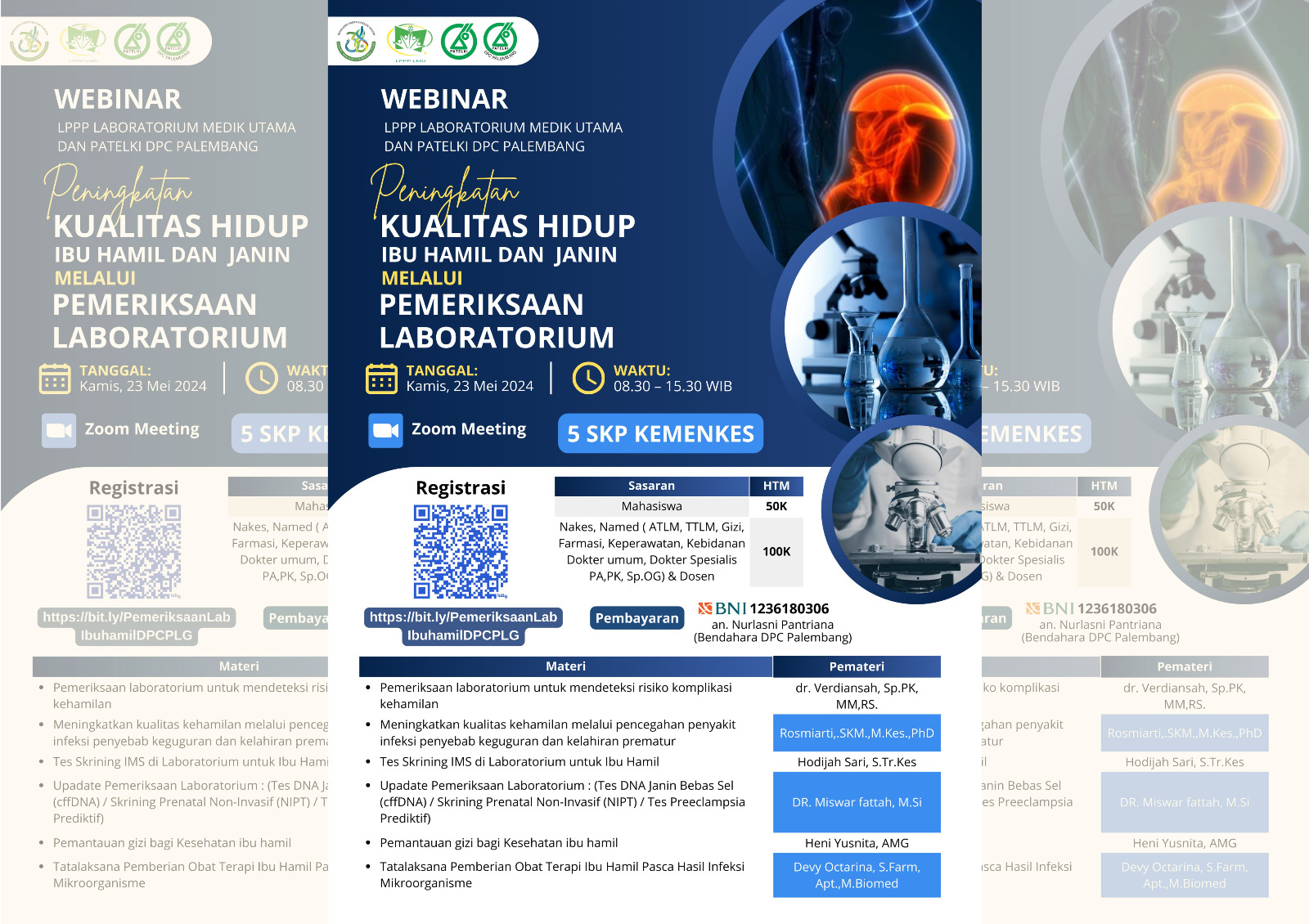 PENINGKATAN KUALITAS HIDUP IBU HAMIL DAN JANIN MELALUI PEMERIKSAAN LABORATORIUM_DPC PATELKI PALEMBANG