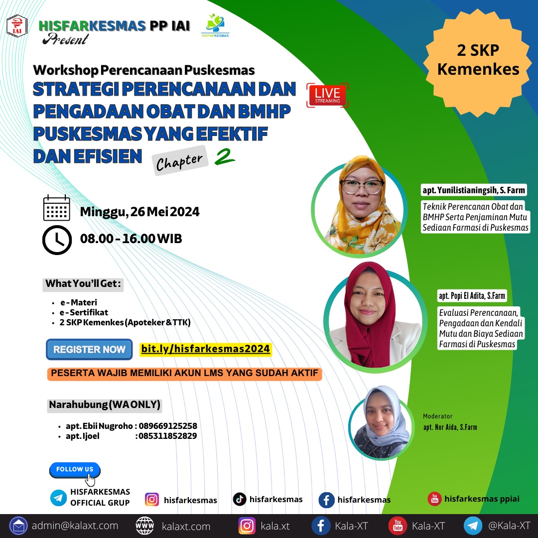 WEBINAR PERENCANAAN DAN PENGADAAN BMHP  PUSKESMAS YANG EFEKTIF DAN EFISIEN