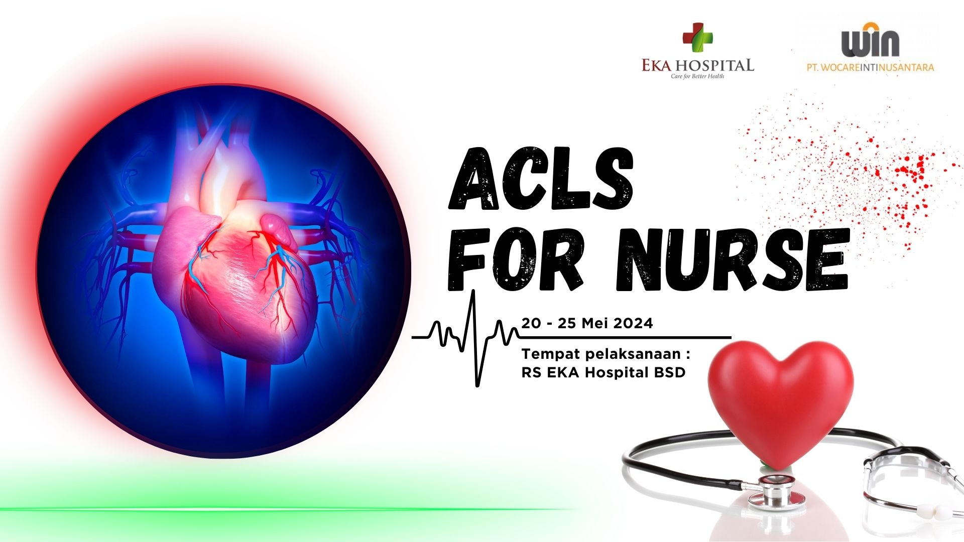 ACLS.026 - Pelatihan Advance Cardiac Life Support (ACLS) bagi Perawat bersama RS Eka Hospital BSD