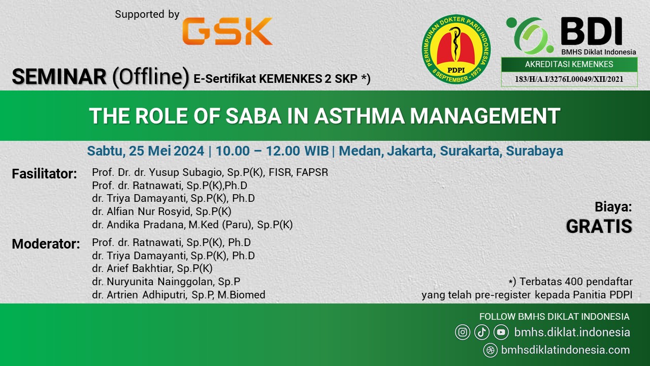 Webinar BDI - PDPI - The Role of SABA in Asthma Management