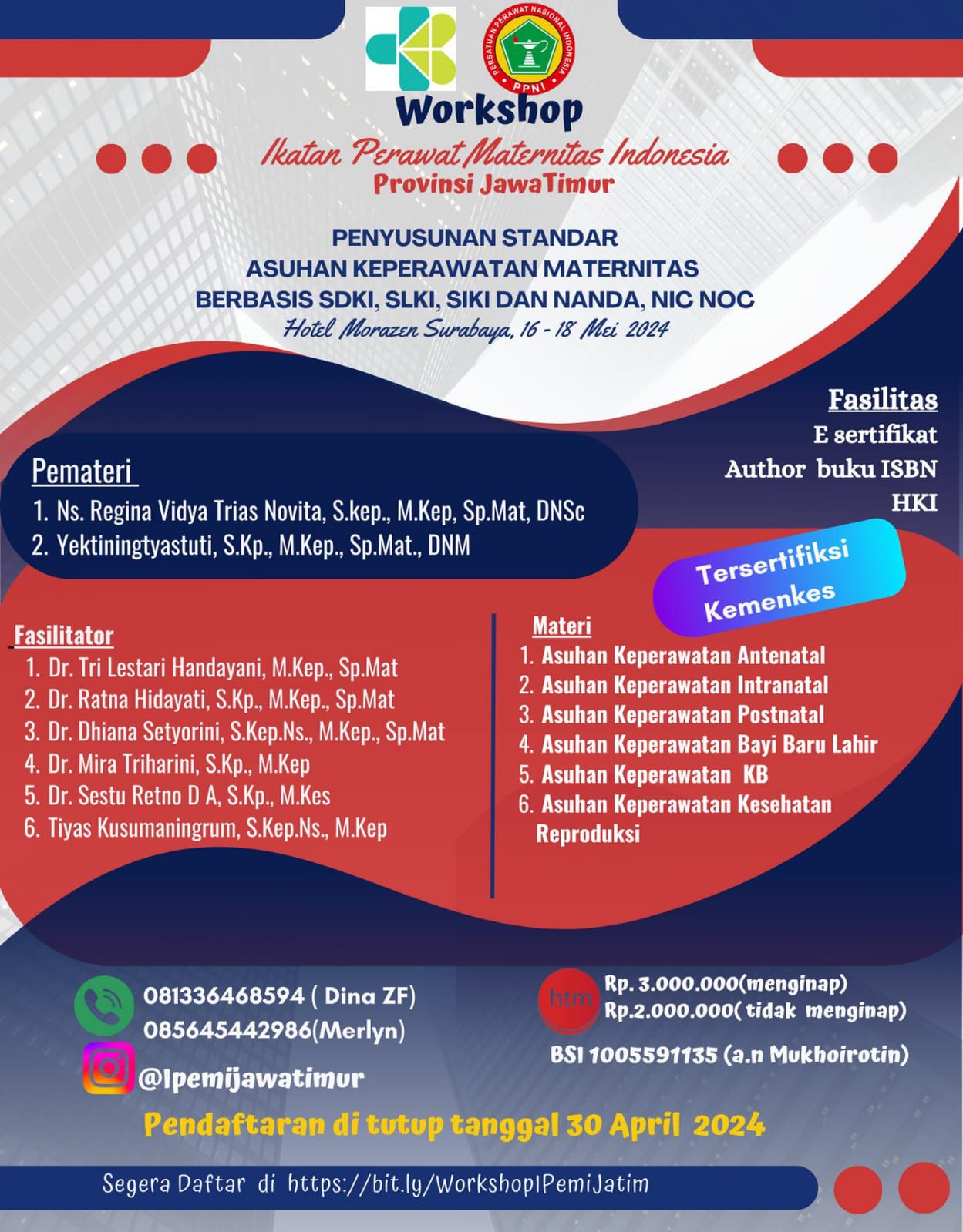 1602-Pengusunan Standar Asuhan Keperawatan Maternitas Berbasis SDKI, SLKI, SIKI dan NANDA, NIC NOC