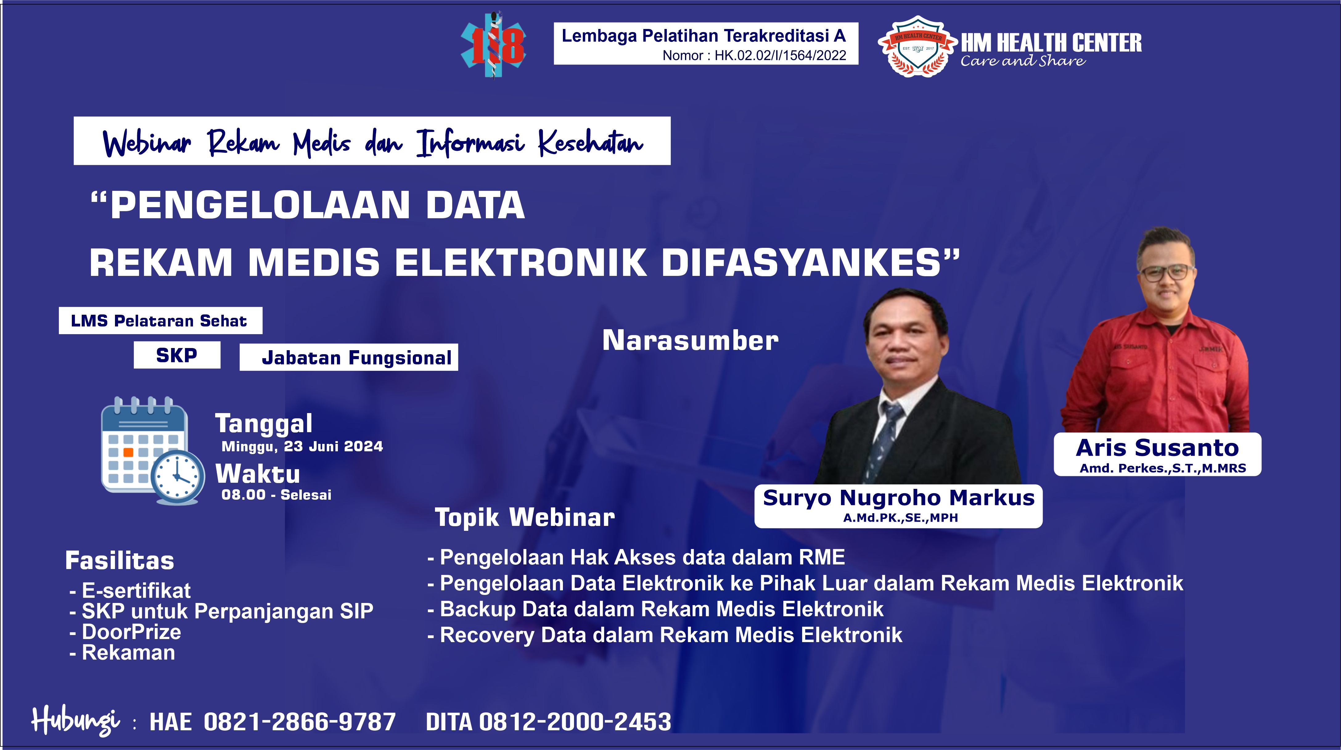 Pengelolaan Data Rekam Medis Elektronik di Fasyankes