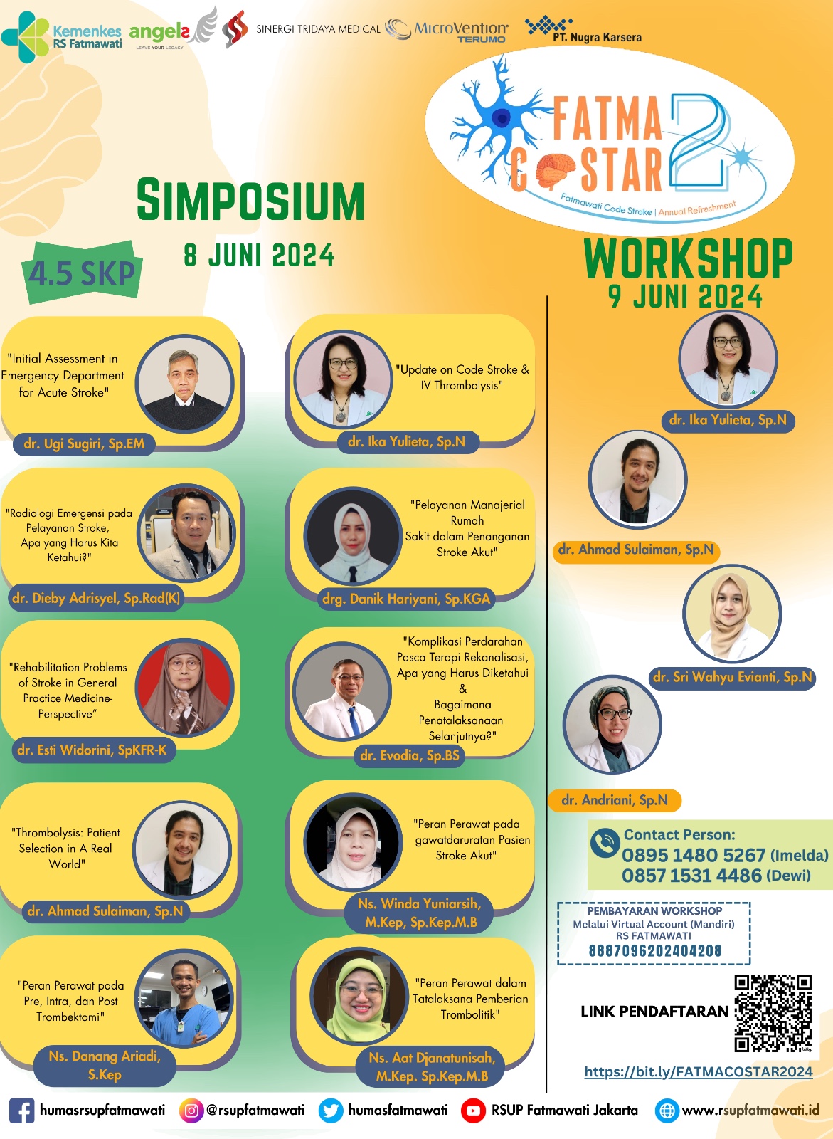 Seminar FATMAWATI CODE STROKE TEAM ANNUAL REFRESHMENT 
