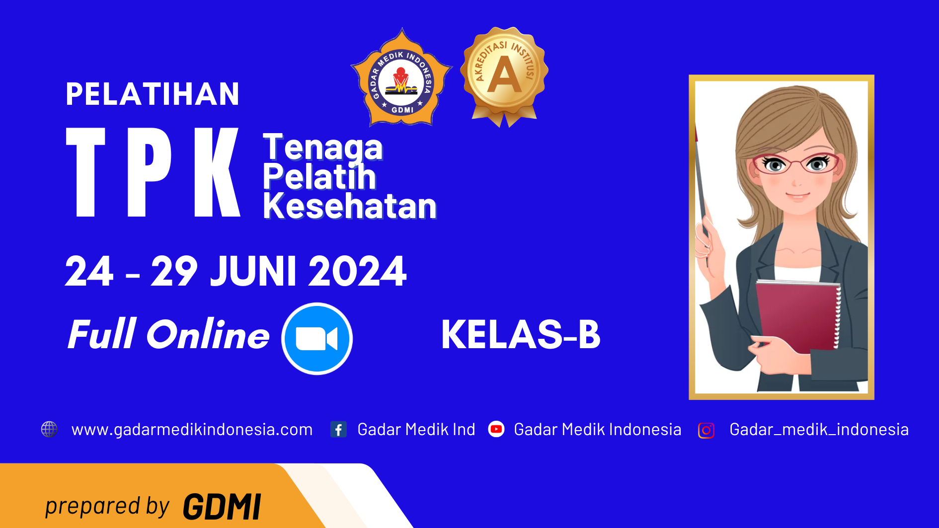 Pelatihan Tenaga Pelatih Kesehatan (TPK) Batch II. Kelas B