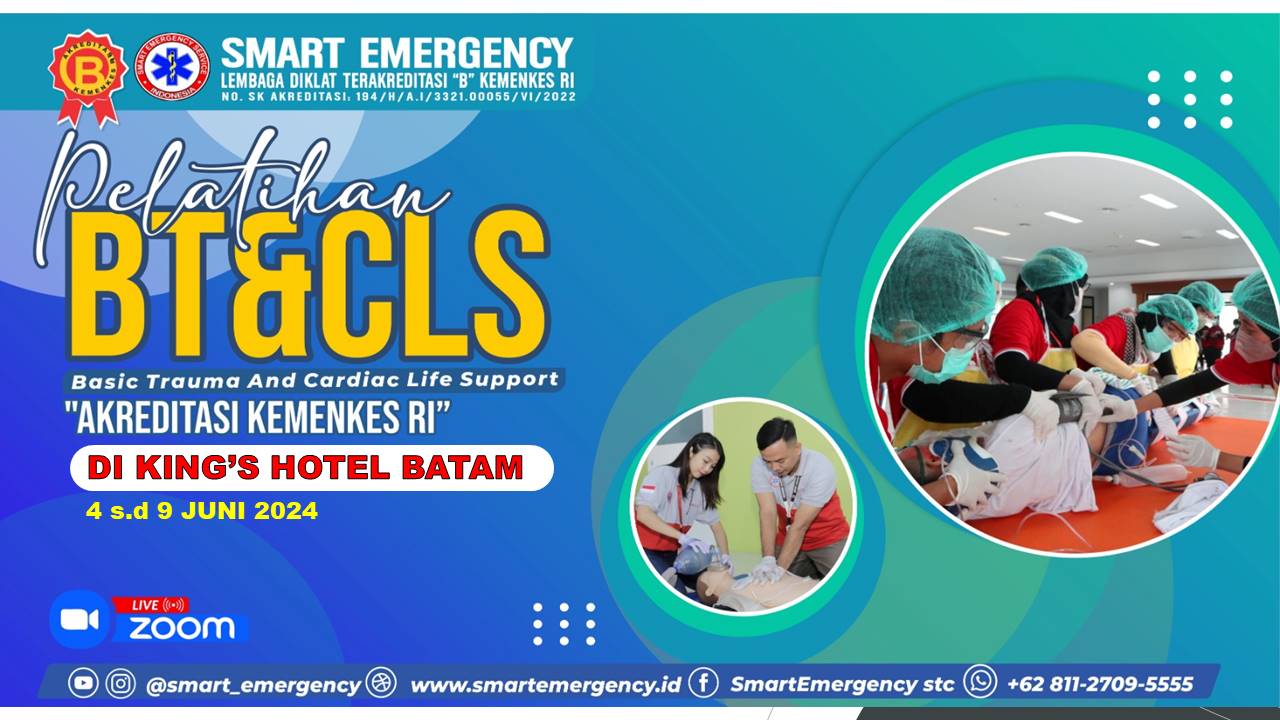 Pelatihan BTCLS (Basic Trauma Cardiac Life Support)  di Kings Hotel Batam