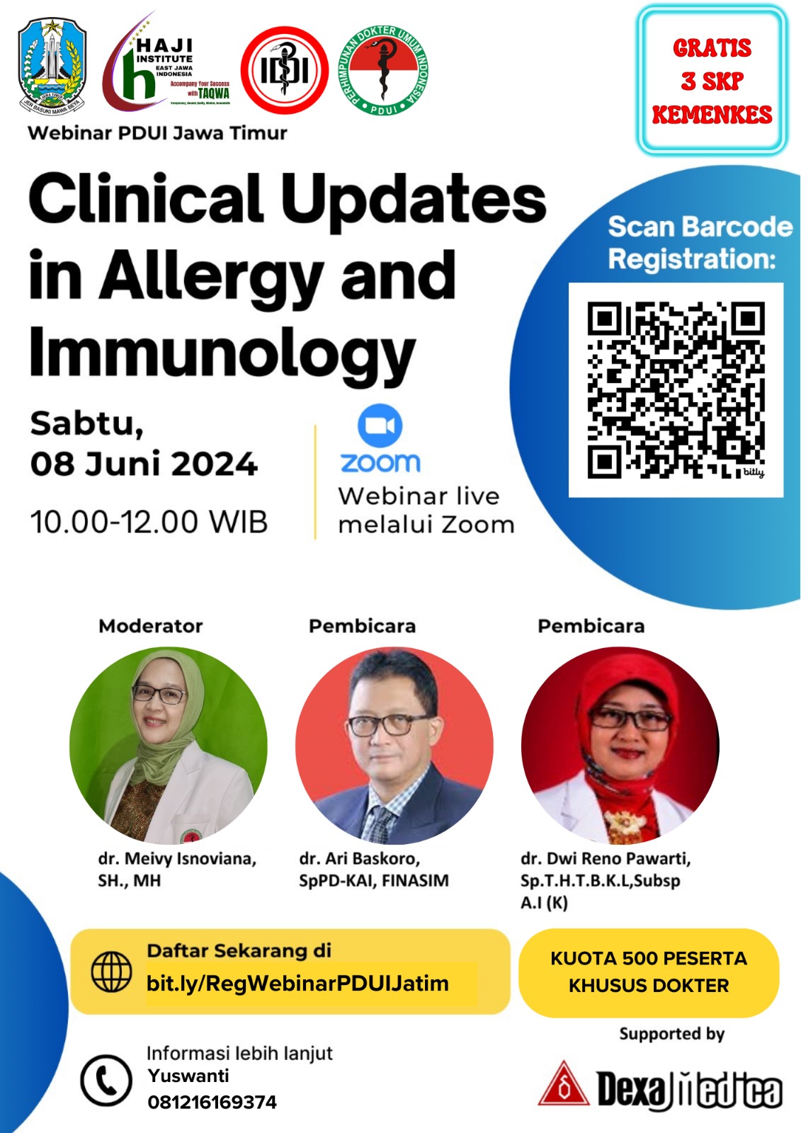 Webinar Clinical Updates in Allergy and Immunology