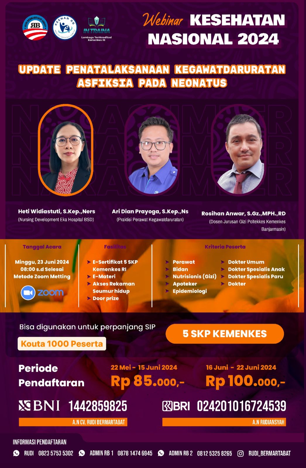  Webinar Update Penatalaksanaan Kegawatdaruratan Asfiksia Pada Neonatus