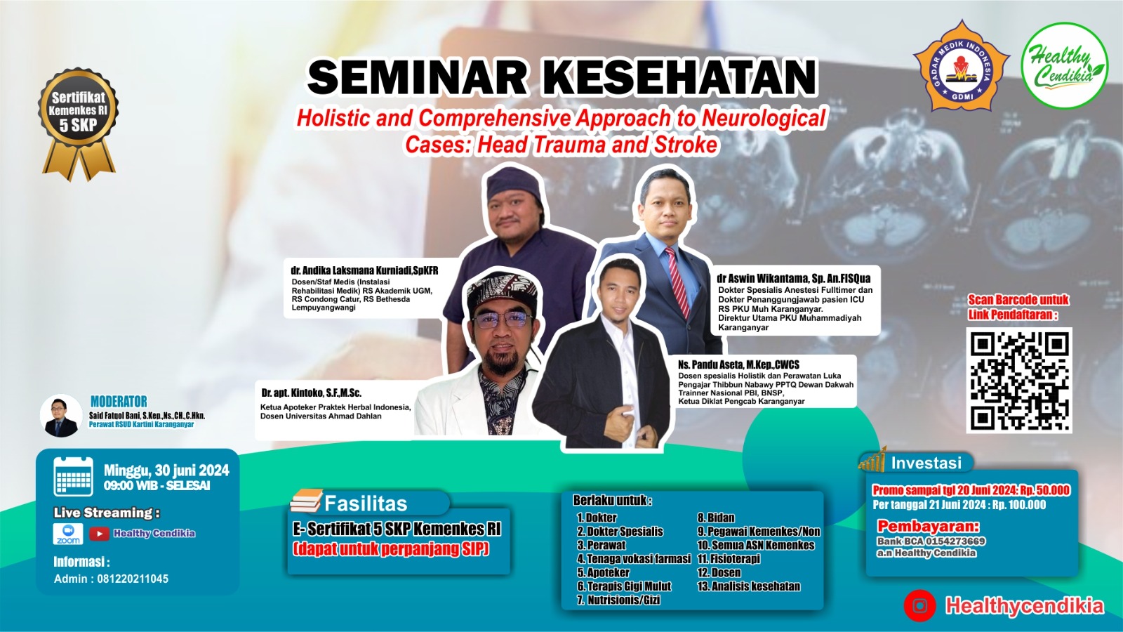 Holistic and Comprehensive Approach to Neurological Cases Head Trauma and Stroke