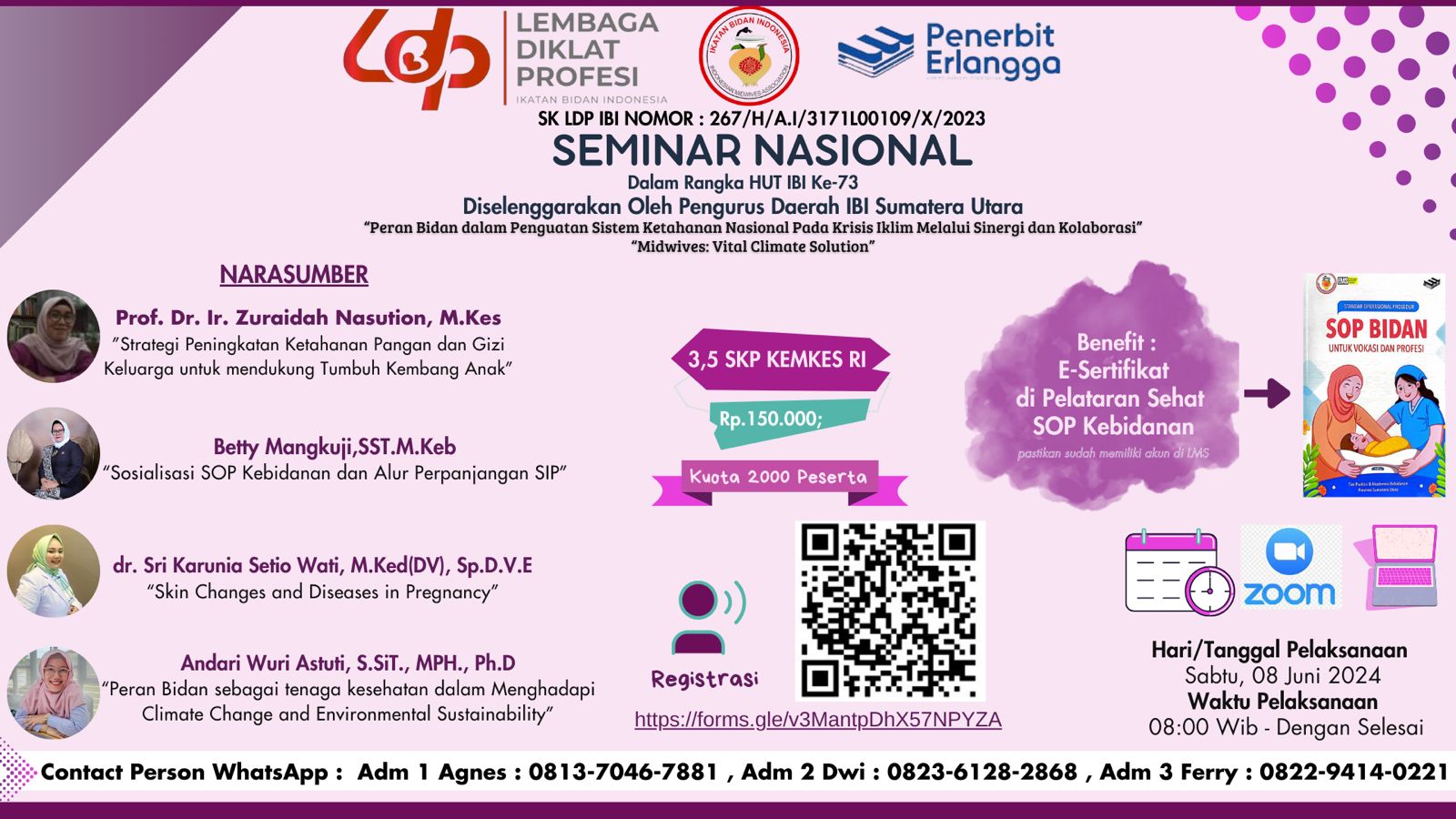 Seminar Midwives Vital Climate Solution 8 juni 2024