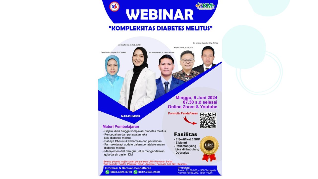 WEBINAR KOMPLEKSITAS DIABETES MELITUS