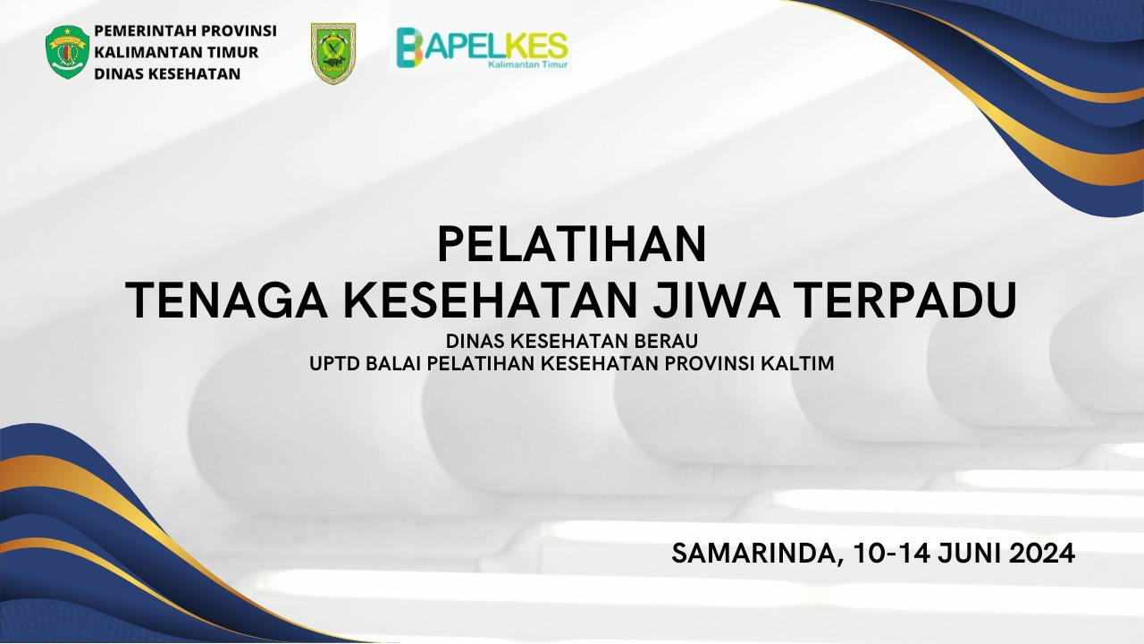 Pelatihan Tenaga Kesehatan Terpadu Kesehatan Jiwa