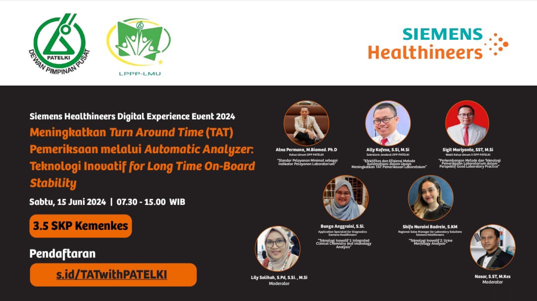 MENINGKATKAN TURN AROUND TIME (TAT) PEMERIKSAAN MELALUI AUTOMATIC ANALYZER TEKNOLOGI INOVATIF FOR LONG TIME ON-BOARD STABILITY
