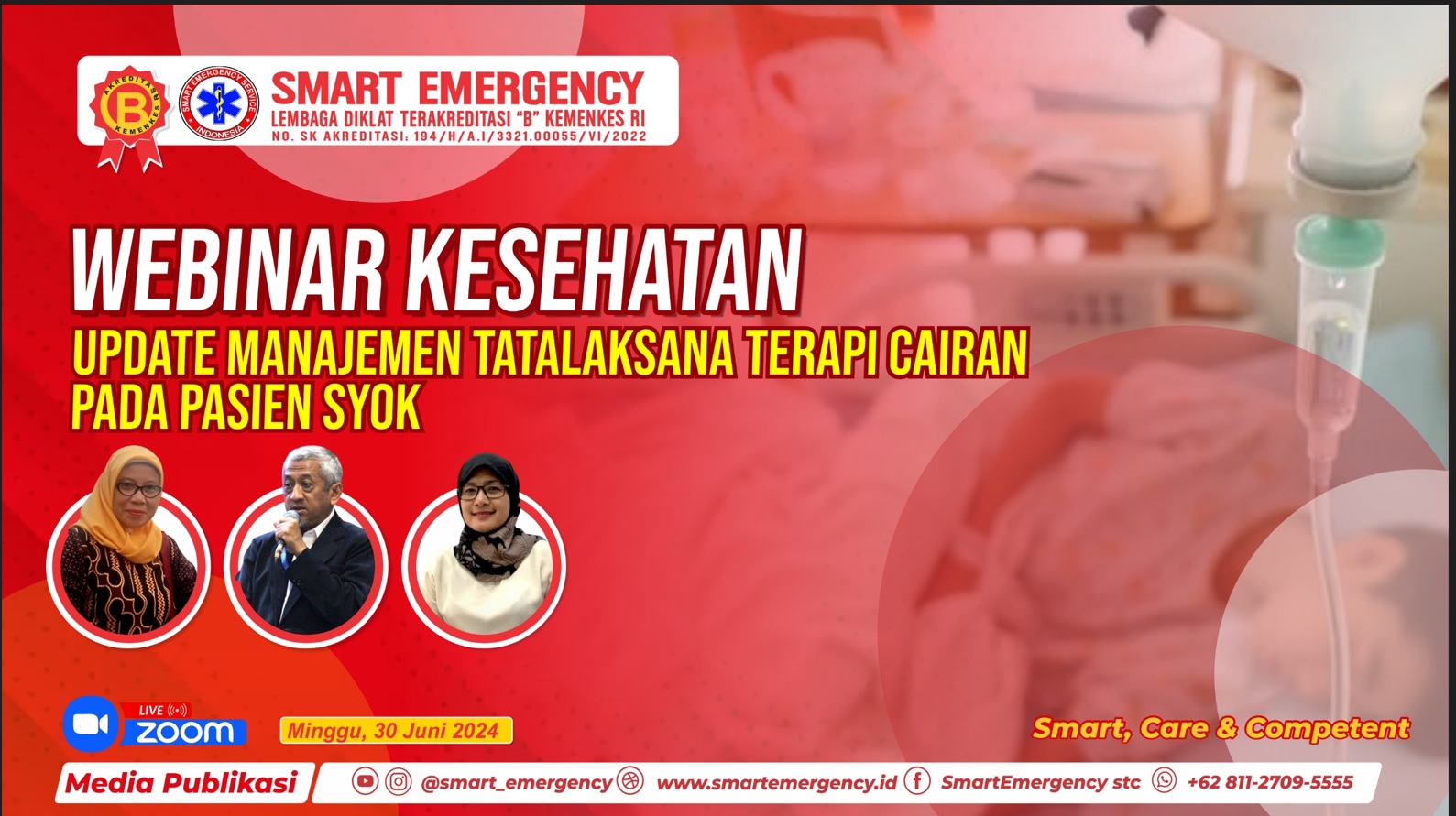 WEBINAR UPDATE MANAJEMEN TERAPI CAIRAN PADA PASIEN SYOK