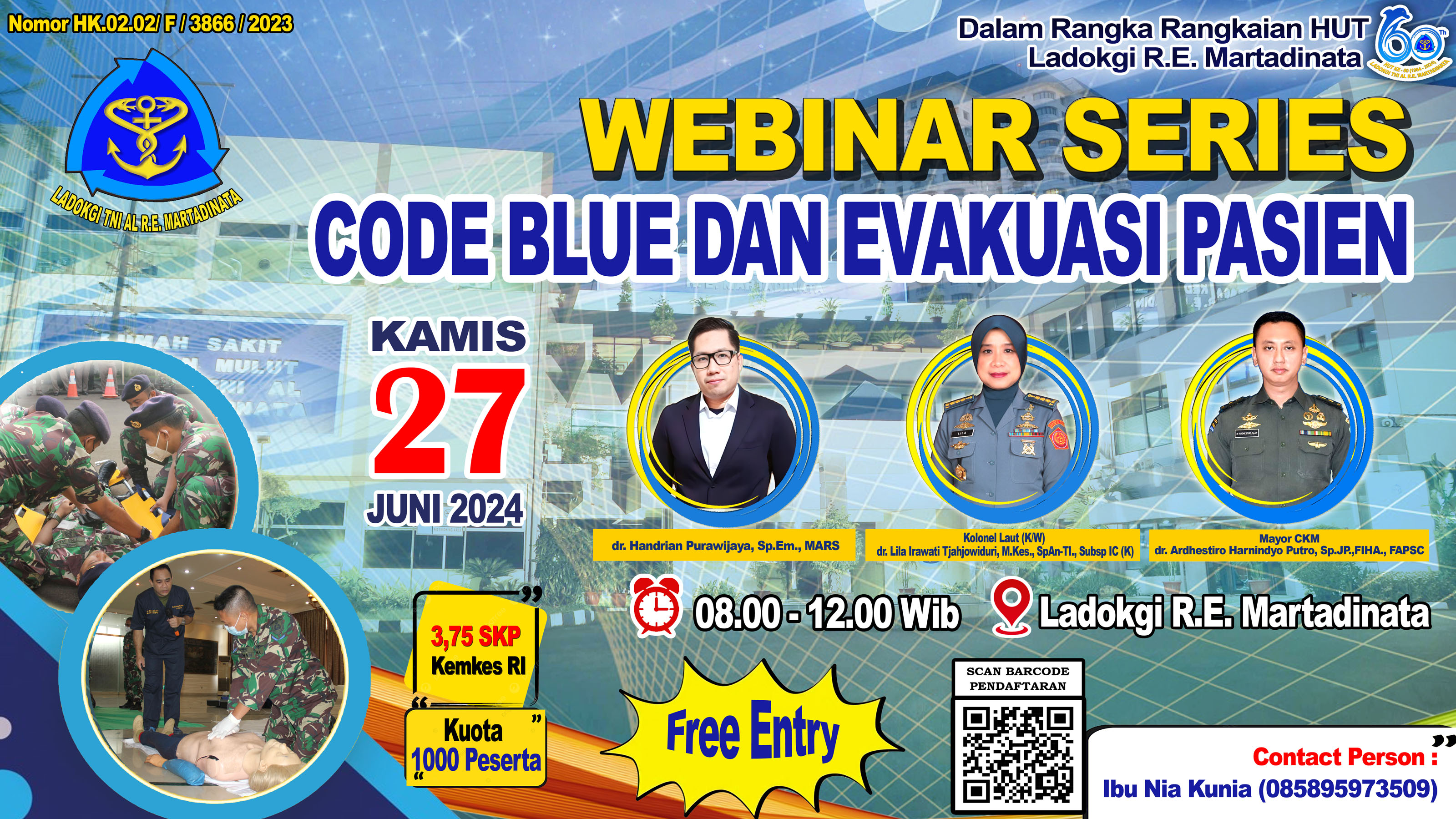 Code Blue dan Evakuasi Pasien