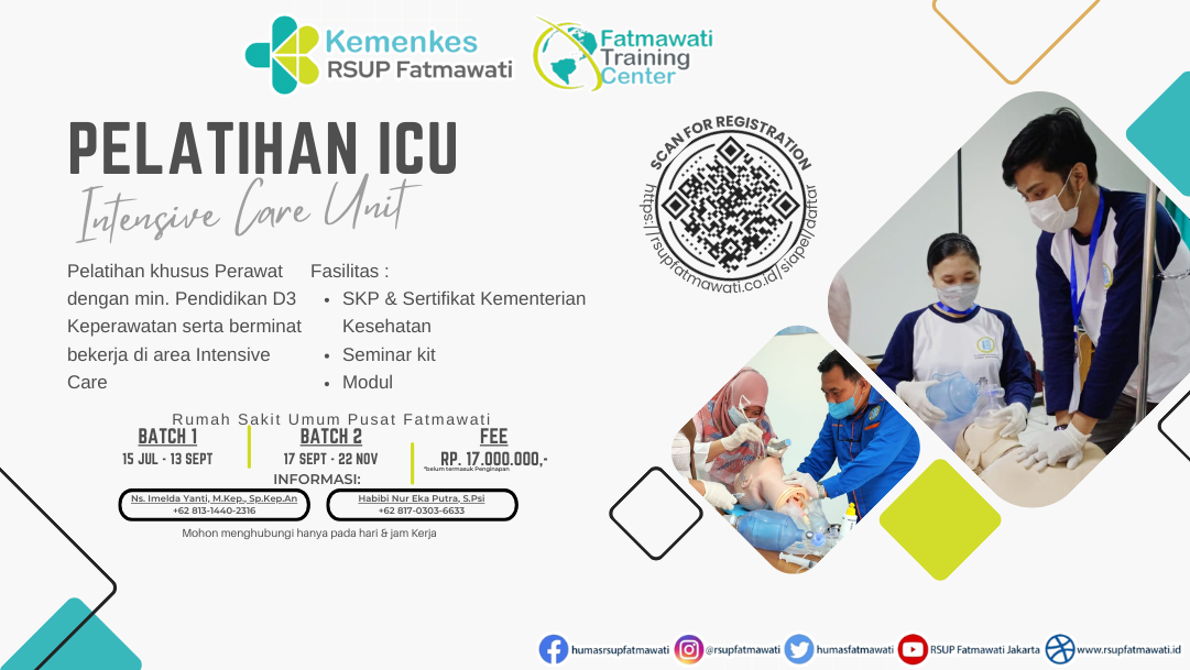 Pelatihan Pelayanan Keperawatan Intensif (ICU)