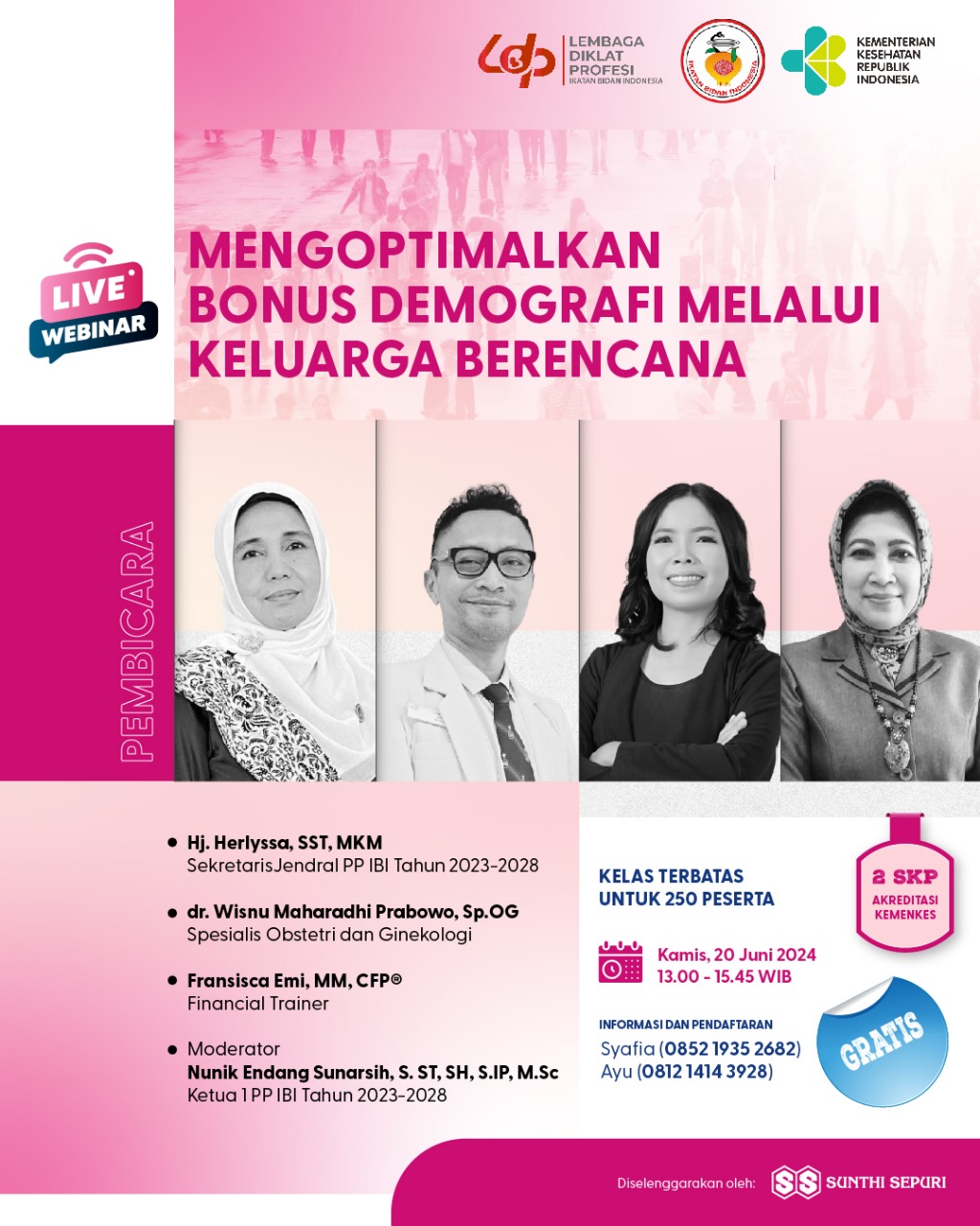 MENGOPTIMALKAN BONUS DEMOGRAFI MELALUI KELUARGA BERENCANA