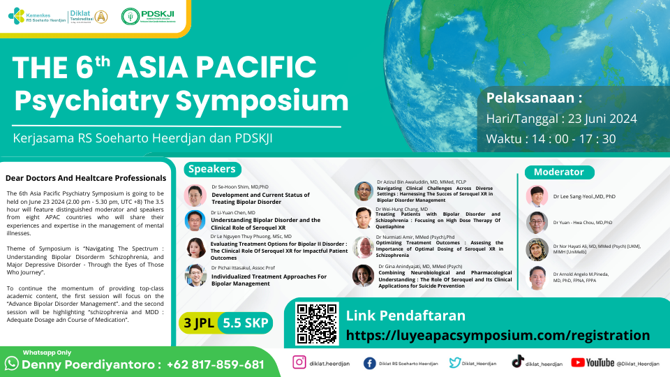 Webinar The 6TH Asia Pacific Psychiatry Symposium