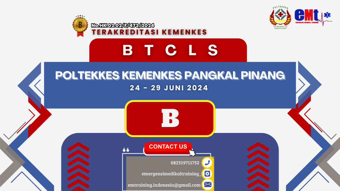 BASIC TRAUMA CARDIAC LIFE SUPPORT DI POLTEKKES KEMENKES PANGKAL PINANG GRUP B