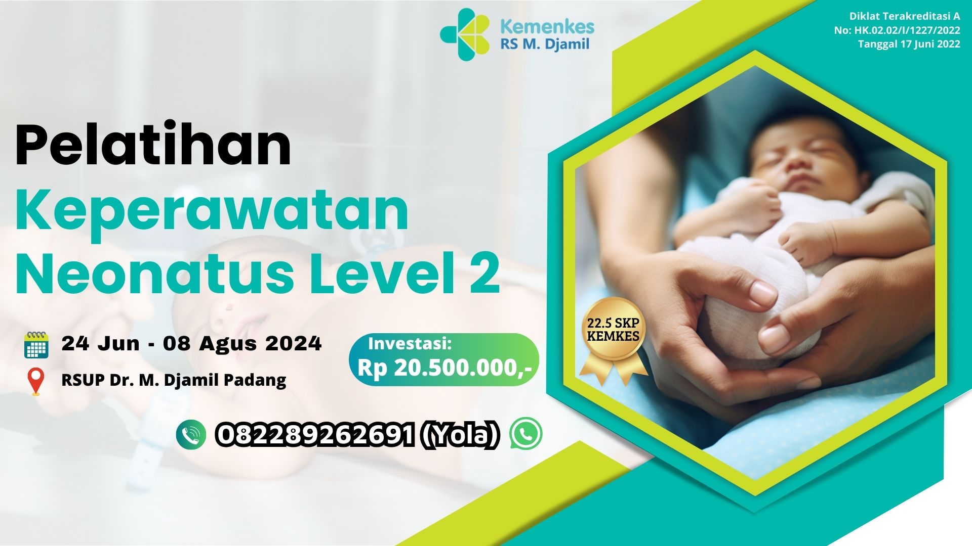 PELATIHAN KEPERAWATAN NEONATUS LEVEL 2