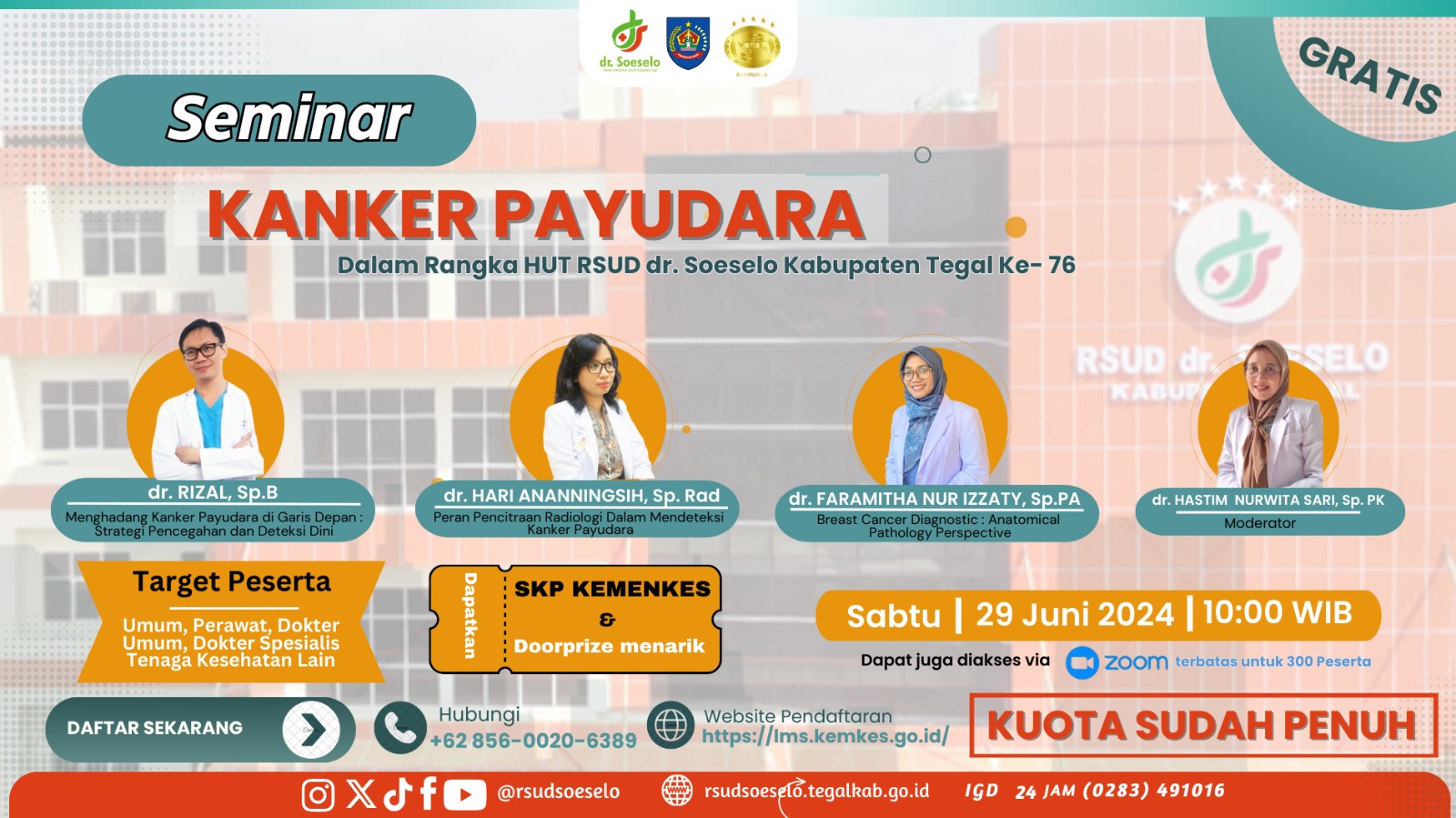 MENGHADANG KANKER PAYUDARA DI GARIS DEPAN  STRATEGI  PENCEGAHAN DAN DETEKSI DINI