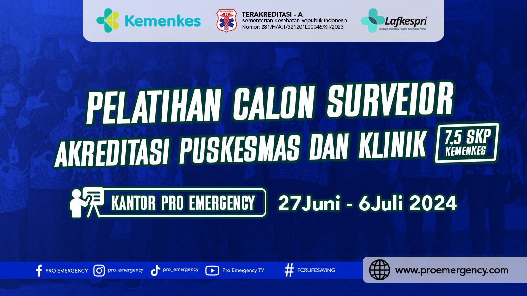 Pelatihan Calon Surveior Akreditasi Puskesmas dan Klinik