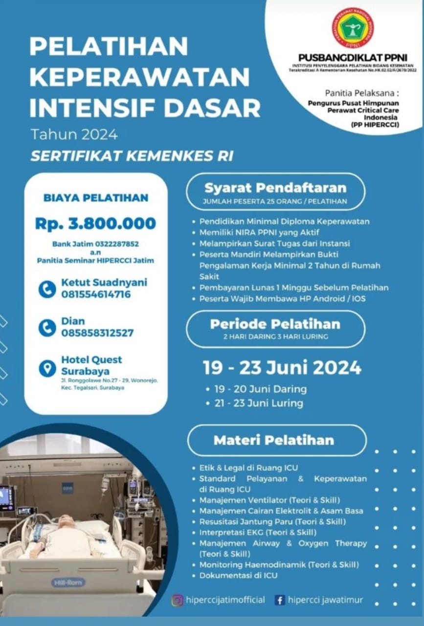 11023-Pelatihan  Keperawatan Intensif Dasar (PKID)