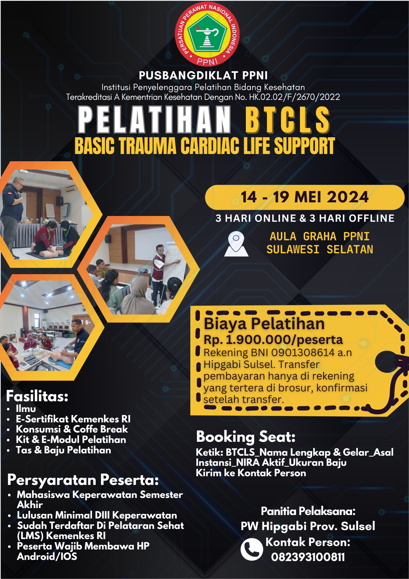 9743-PELATIHAN BTCLS Kelas B