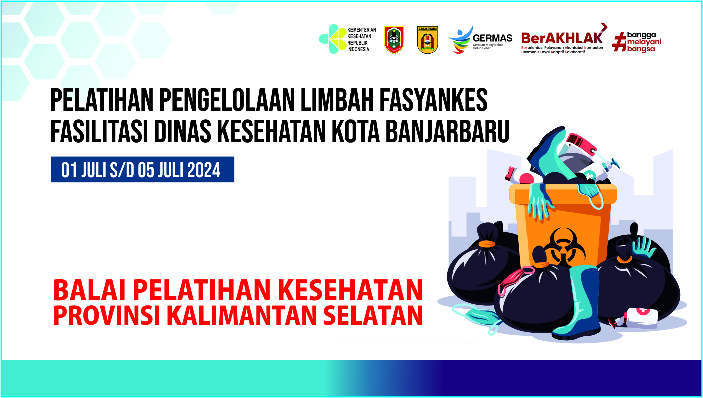 Pelatihan Pengelolaan Limbah Fasyankes Fasilitasi Dinas Kesehatan Kota Banjarbaru
