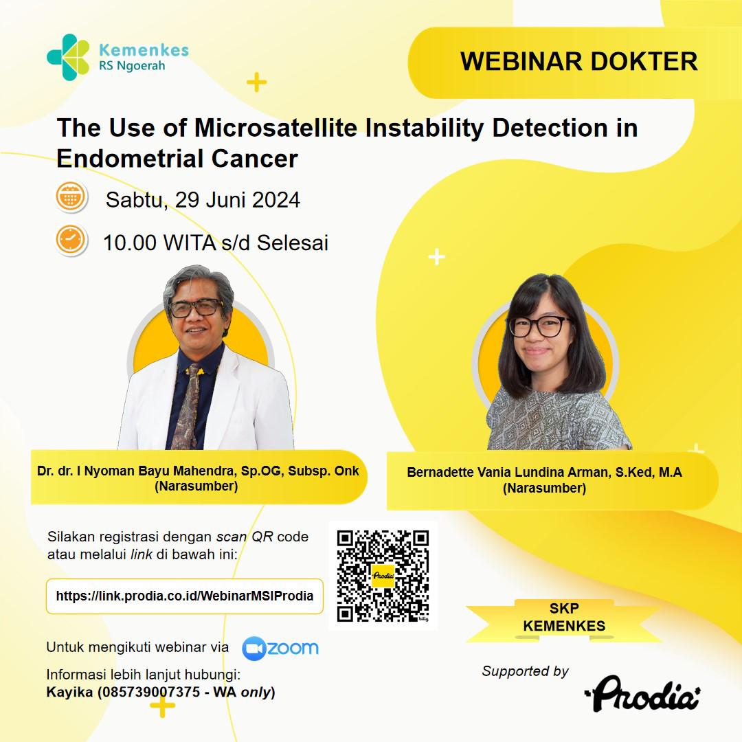 The Use of Microsatellite Instability Detection in Endometrial Cancer