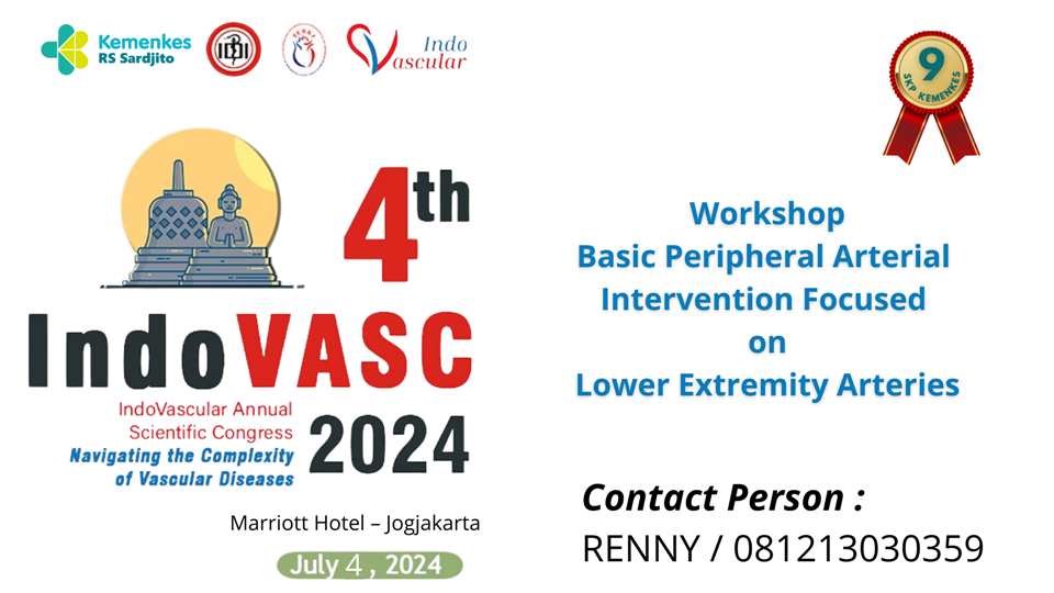Workshop Basic Peripheral Arterial Intervention Focused on Lower Extremity Arteries