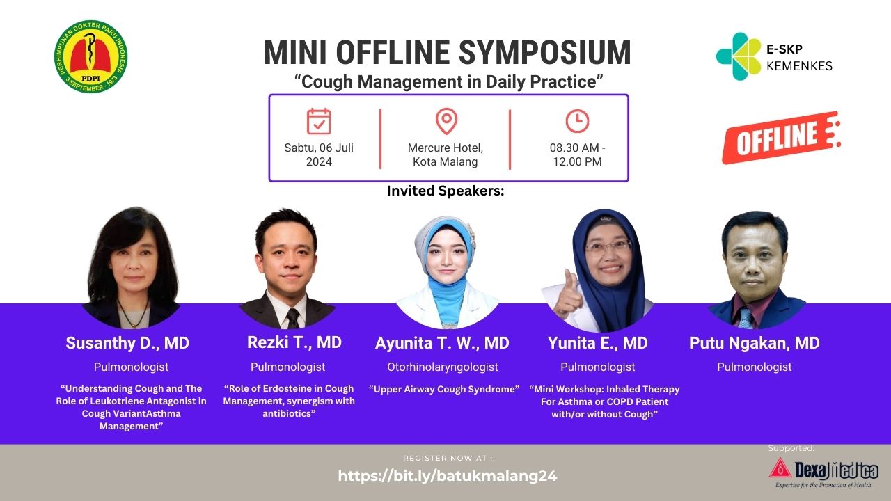 Seminar BDI - PDPI - Cough Management in Daily Practice Malang