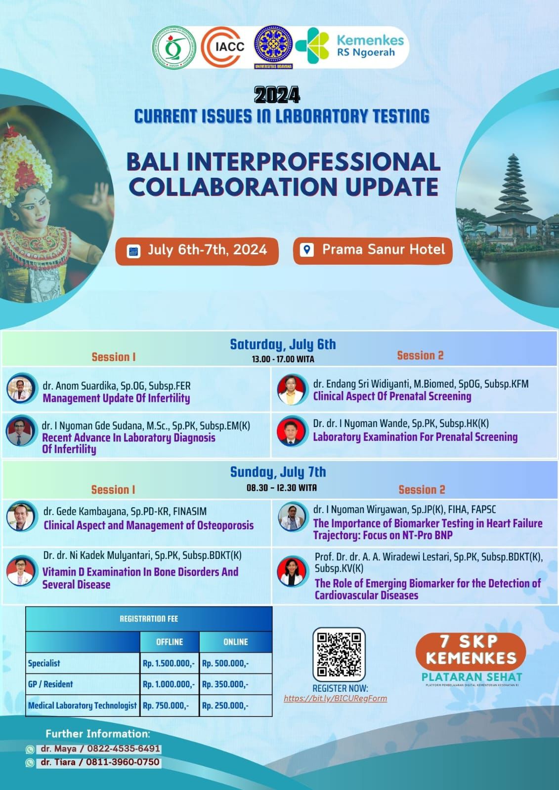 Bali lnterprofessional Collaboration Update on July 6th-7th 2024