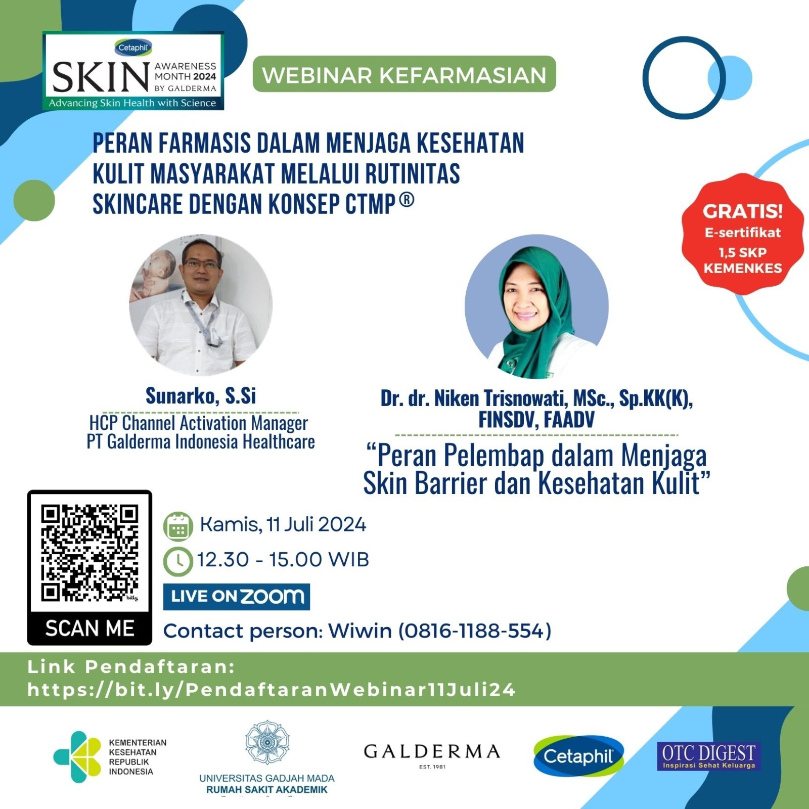 Peran Farmasis Dalam Menjaga Kesehatan Kulit Masyarakat Melalui Rutinitas Skincare Dengan Konsep CTMP