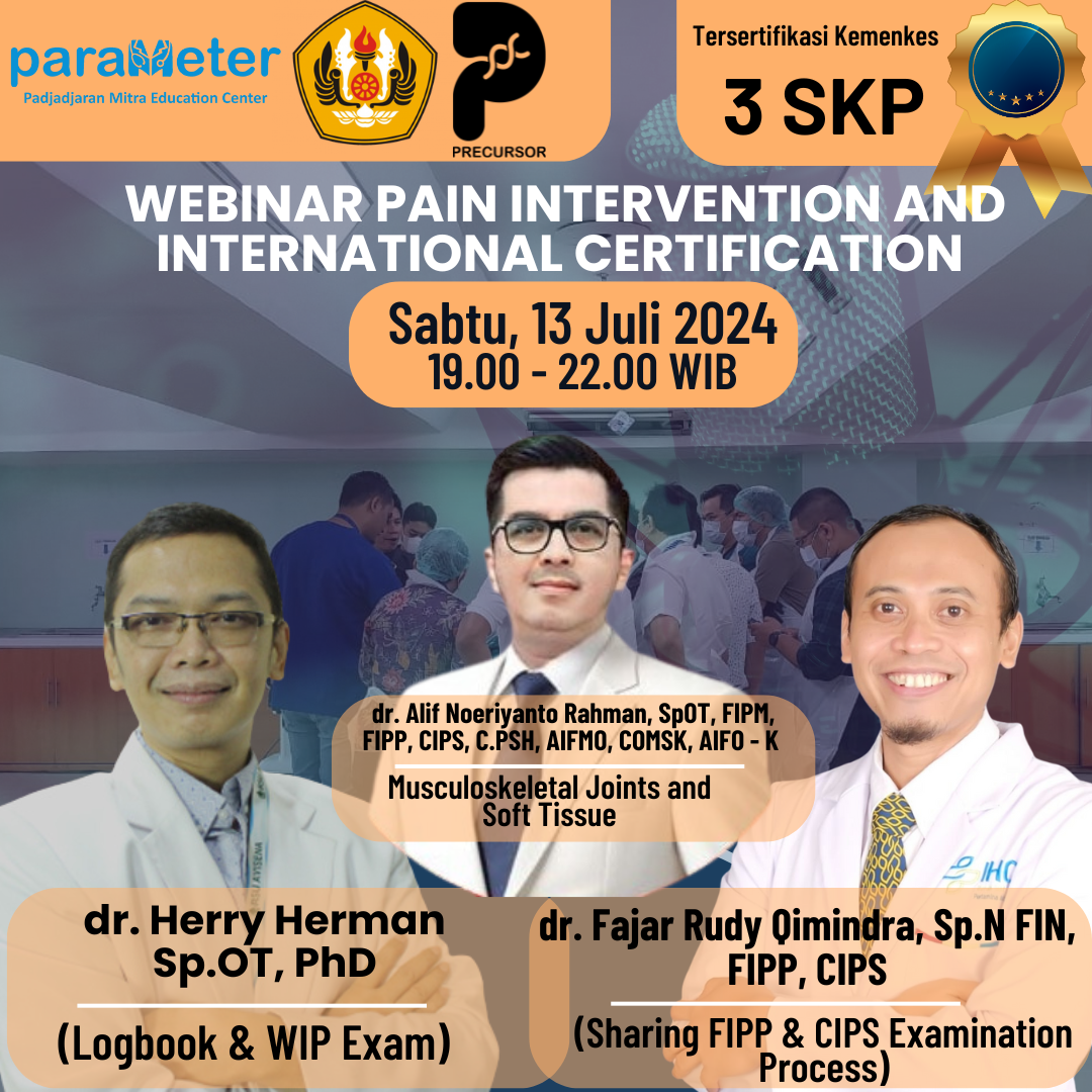 WEBINAR PAIN INTERVENTION AND INTERNATIONAL CERTIFICATION