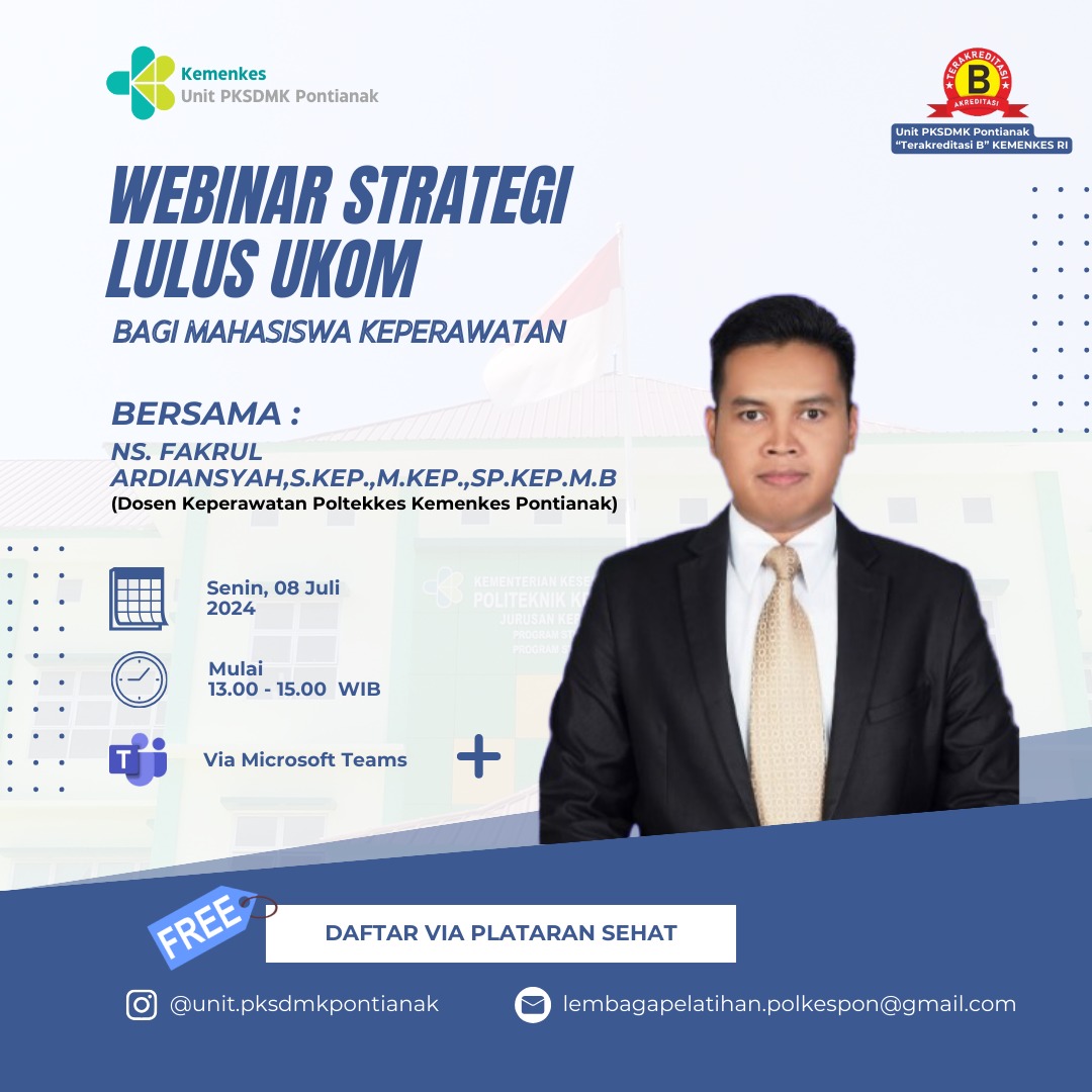 Webinar Strategi Lulus UKOM