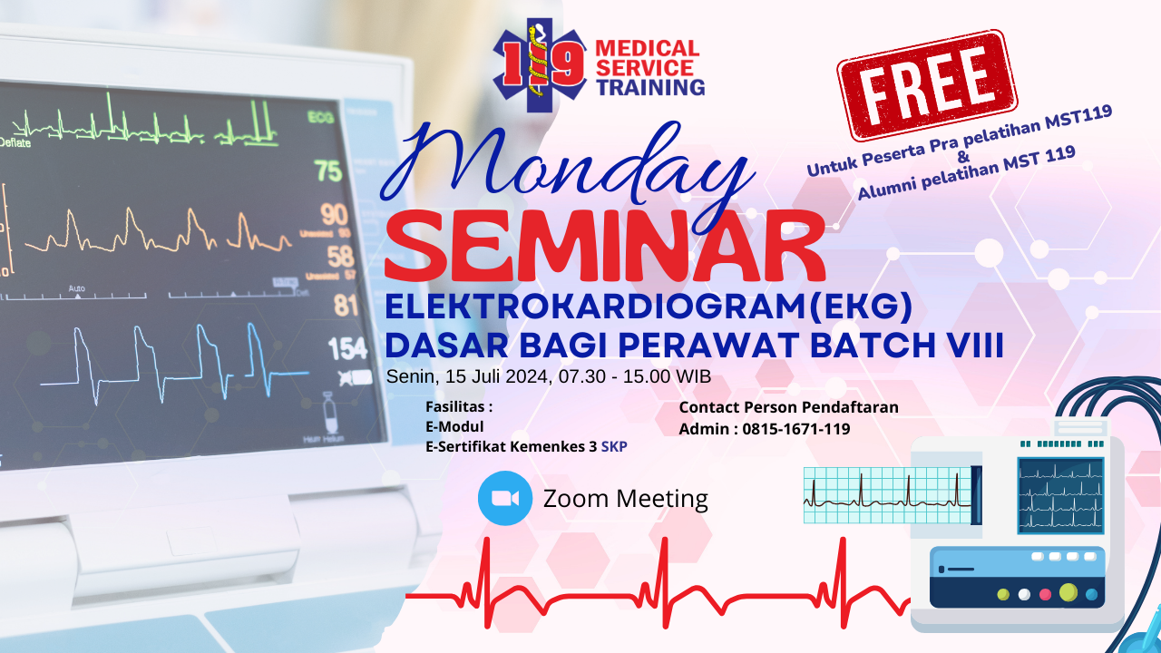 Seminar Elektrokardiogram (EKG) Dasar Bagi Perawat Batch VIII