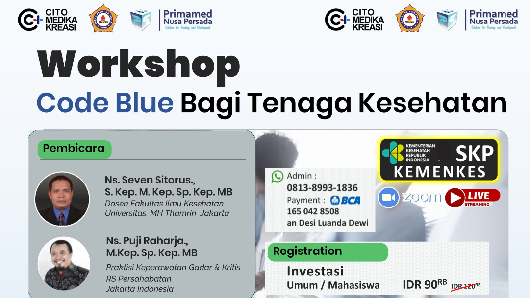 Workshop Code Blue Bagi Tenaga Kesehatan